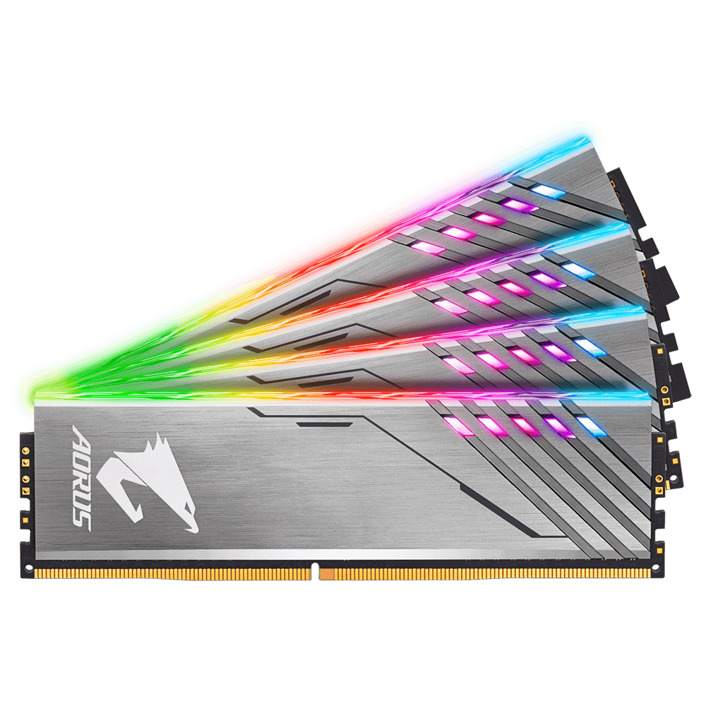 Gigabyte AORUS 2x8 16GB RGB 3200MHz with FREE 2 RGB Dummy