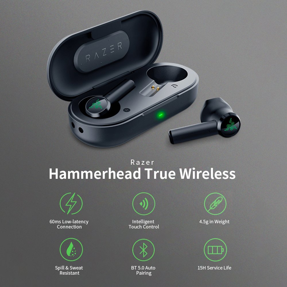 Razer Hammerhead True Wireless - Earbuds | Bermor Techzone